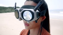 The VR headset looks a bit alien, but Antigravity claims it works wonders. 