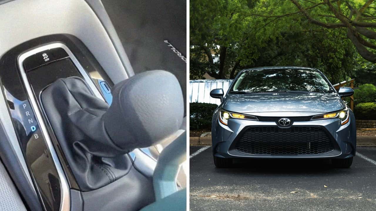 Woman’s gearshift always read ‘PRNDL