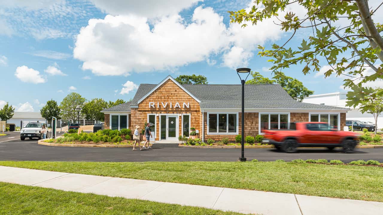 Rivian Hamptons Charging Outpost