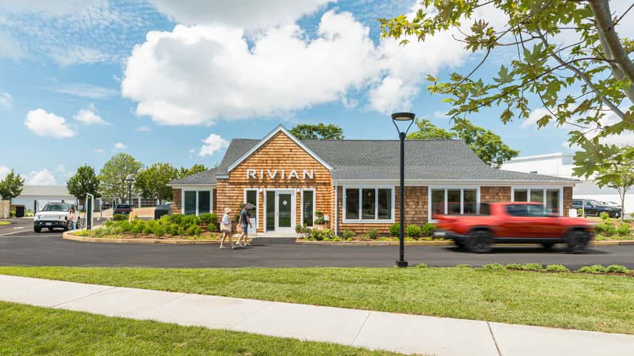 Rivian's Hamptons Charging Outpost Is A Better Rest Stop For EV Drivers