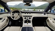 Light Windsor Blue 2025 Bentley Continental GTC Azure Review