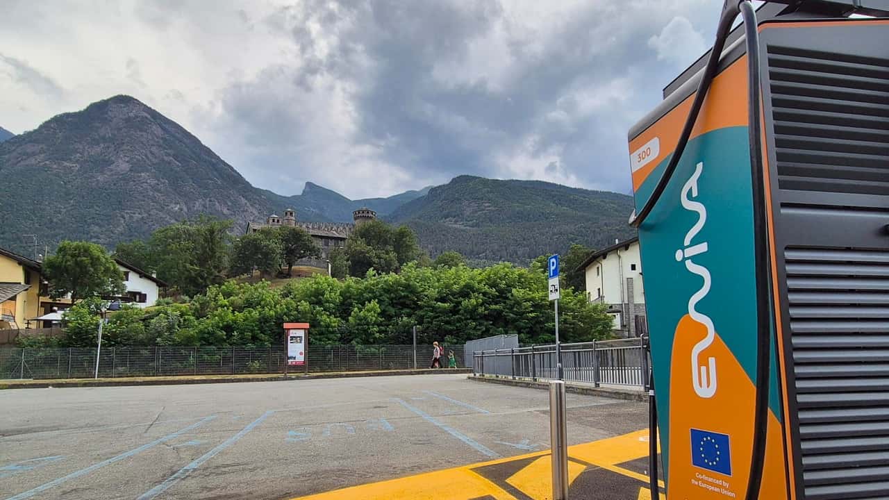 In Valle d'Aosta c'è una nuova stazione di ricarica ultra-veloce