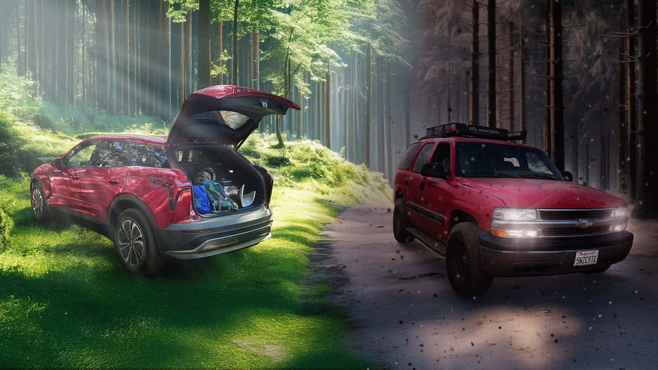 Chevy Blazer EV vs Tahoe