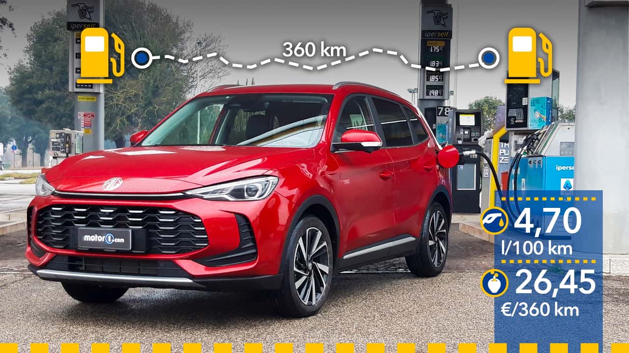 MG ZS Hybrid+, consumo real