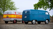 Trio der drei ältesten bekannten VW Busse