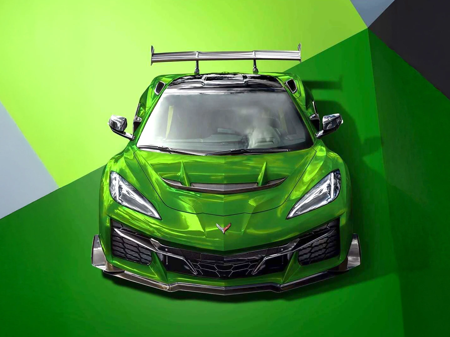 The C8 Corvette Has a New Color: Green