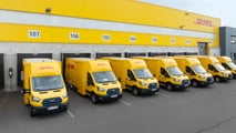 2.400 Ford E-Transporter für Post und DHL in Deutschland