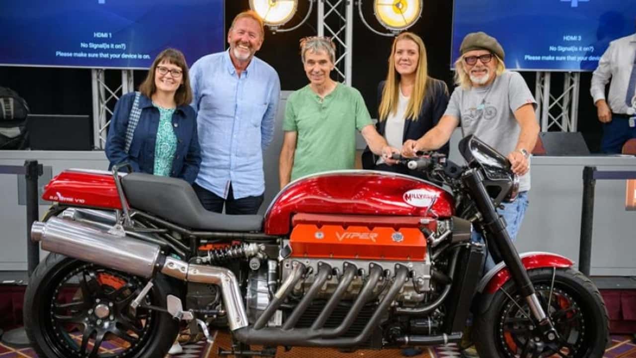 Allen Millyard's Viper V10 Motorcycle Sold To This Guy