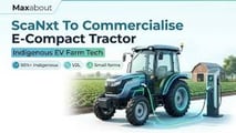 ScaNxt lancia primo trattore elettrico compatto 100% indiano per piccole aziende. Tecnologia V2L e 90% componenti locali per meccanizzazione accessibile