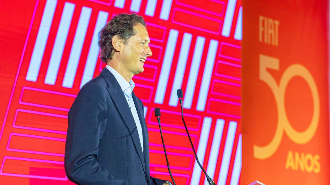John Elkann alle celebrazioni per i 50 anni di Fiat in Brasile