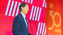 John Elkann alle celebrazioni per i 50 anni di Fiat in Brasile