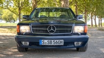 Unterwegs im privaten Mercedes 560 SEC von Bruno Sacco