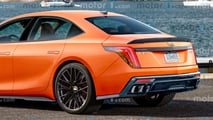 New Cadillac CT5-V Blackwing Rendering By Motor1
