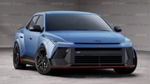 New Hyundai Elantra N Rendering By Motor1