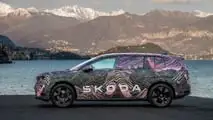 2027 Skoda Peaq teaser