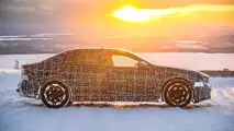 BMW i3: la berlina de nueva clase durante las pruebas de conducción en Arjeplog