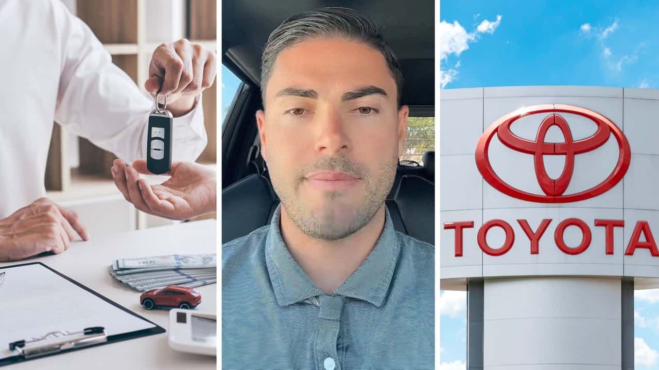 Man purchases lease on new car