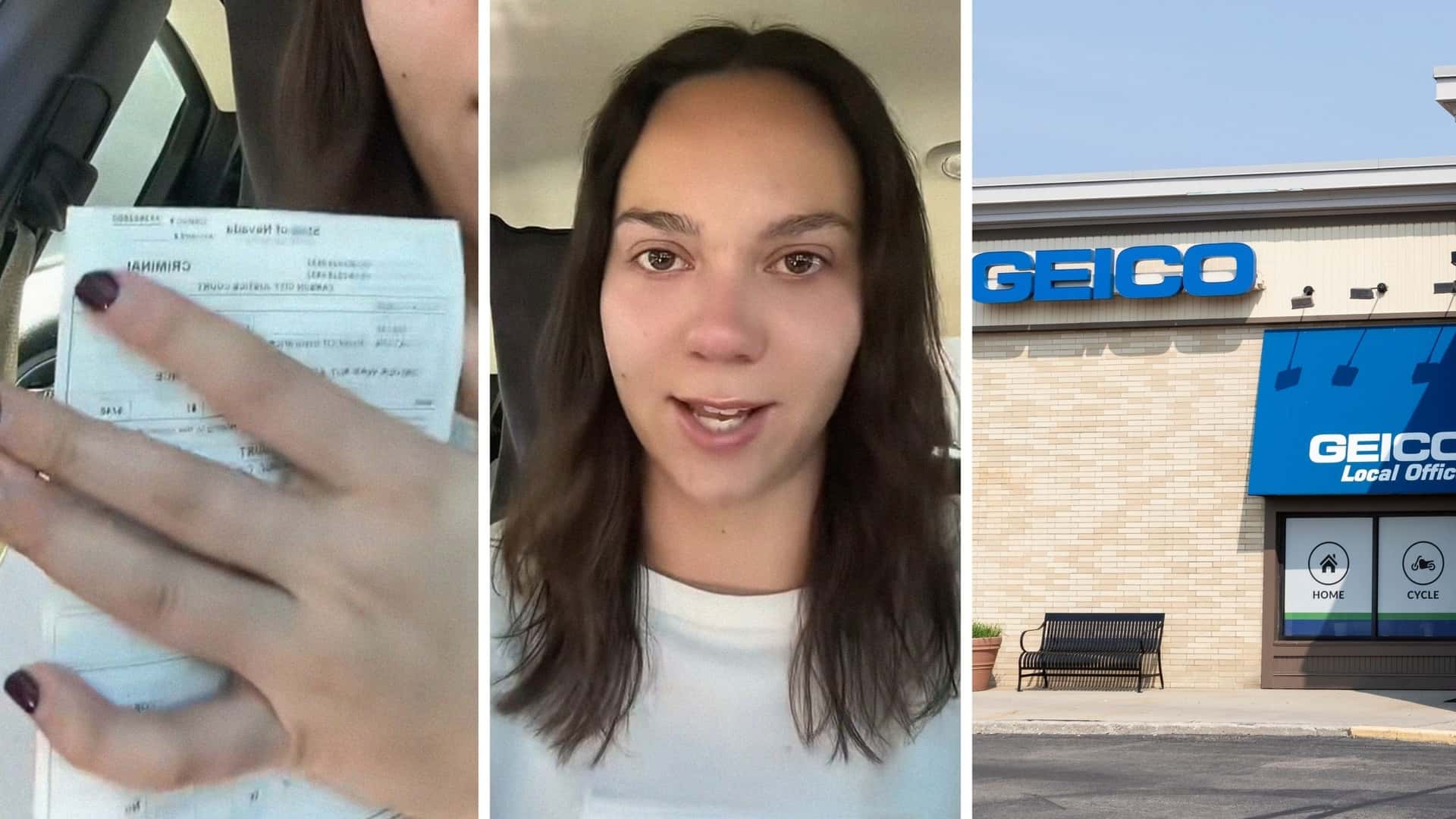 Woman Says She Got Hit With A Criminal Charge After She Unknowingly Was Paying For Someone Else's Geico Car Insurance