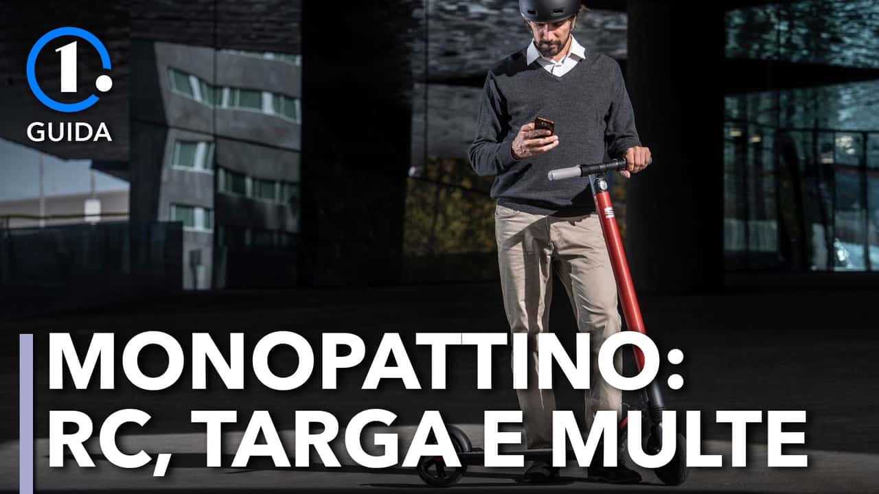 Monopattini elettrici: targa, Rc e multe in arrivo