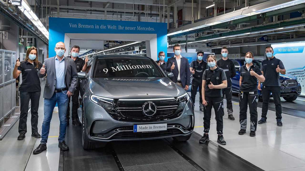 La fabbrica Mercedes di Brema