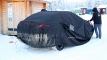 2023 Porsche Macan EV breaks down during winter testing