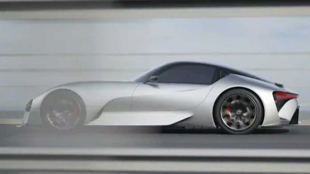 Voiture de sport électrique Lexus