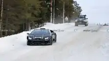 Lamborghini Huracán Sterrato, fotos espía