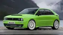 Lancia Delta Integrale als inoffizielles Rendering