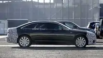 Audi A6 Limousine Facelift (2023) auf neuen Erlkönigfotos