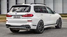 2022 BMW X7 LCI Render'ları