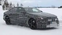BMW M5 (2023) auf neuen Erlkönigfotos