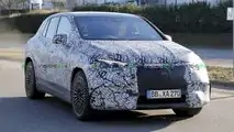 Mercedes-AMG EQE SUV front quarter view