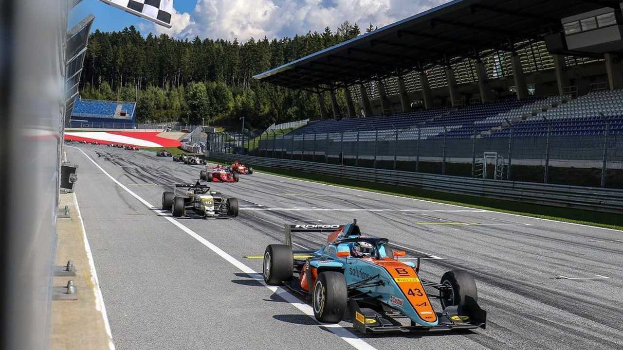 La victoria de Franco Colapinto en el Red Bull Ring en 2021.