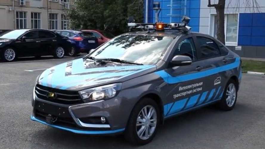 Lada Vesta примеряет беспилотные технологии