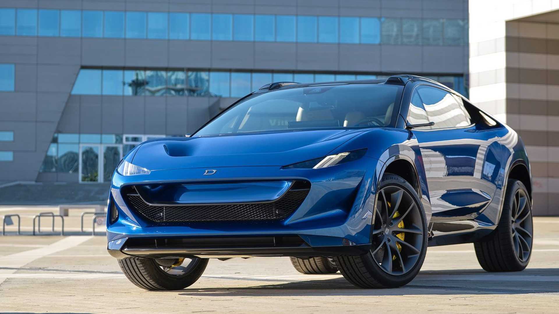 Drako Motors Shows Off The New Dragon Electric Hypercar SUV With Gullwing Doors