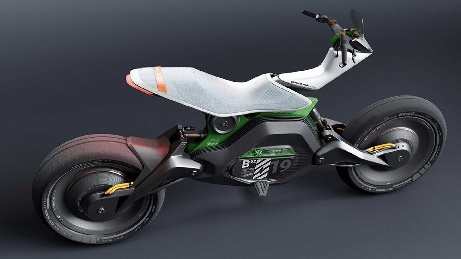 Picture of Designer Envisions Futuristic BMW X NVIDIA Electric Motorcycle