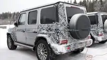 Mercedes-Benz EQG Rear View Spy Photo