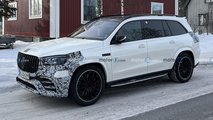 Makyajlı Mercedes-AMG GLS 63 Casus Fotoğrafları