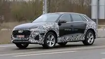 Audi Q8 facelift new spy photo