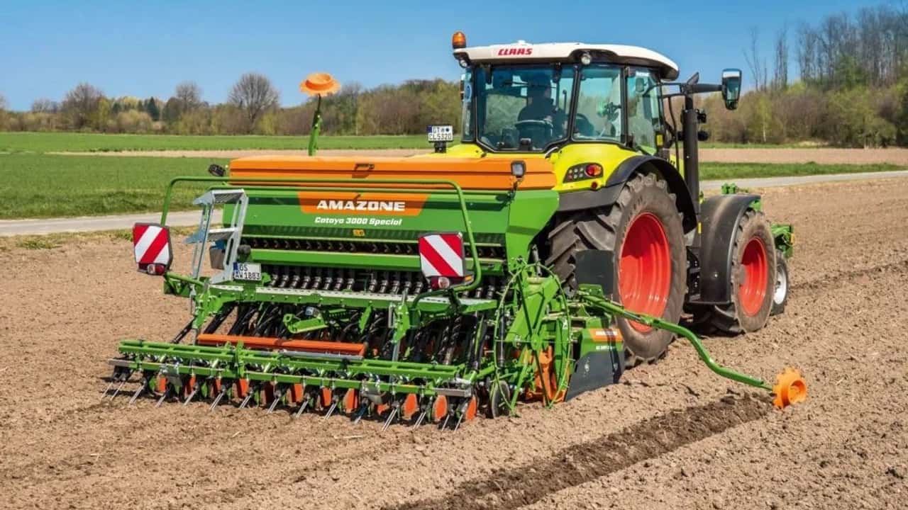 Amazone lancia Cataya la seminatrice con erpice entry-level