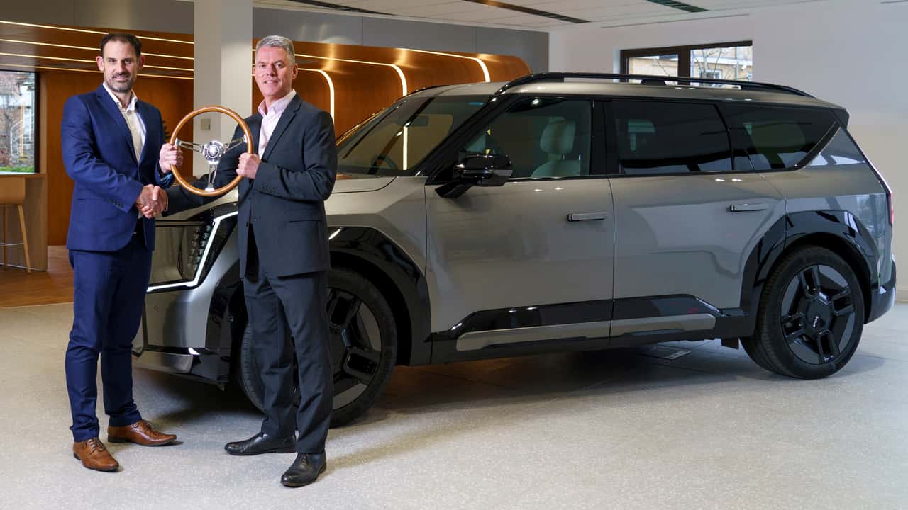 Kia EV9 named UK COTY