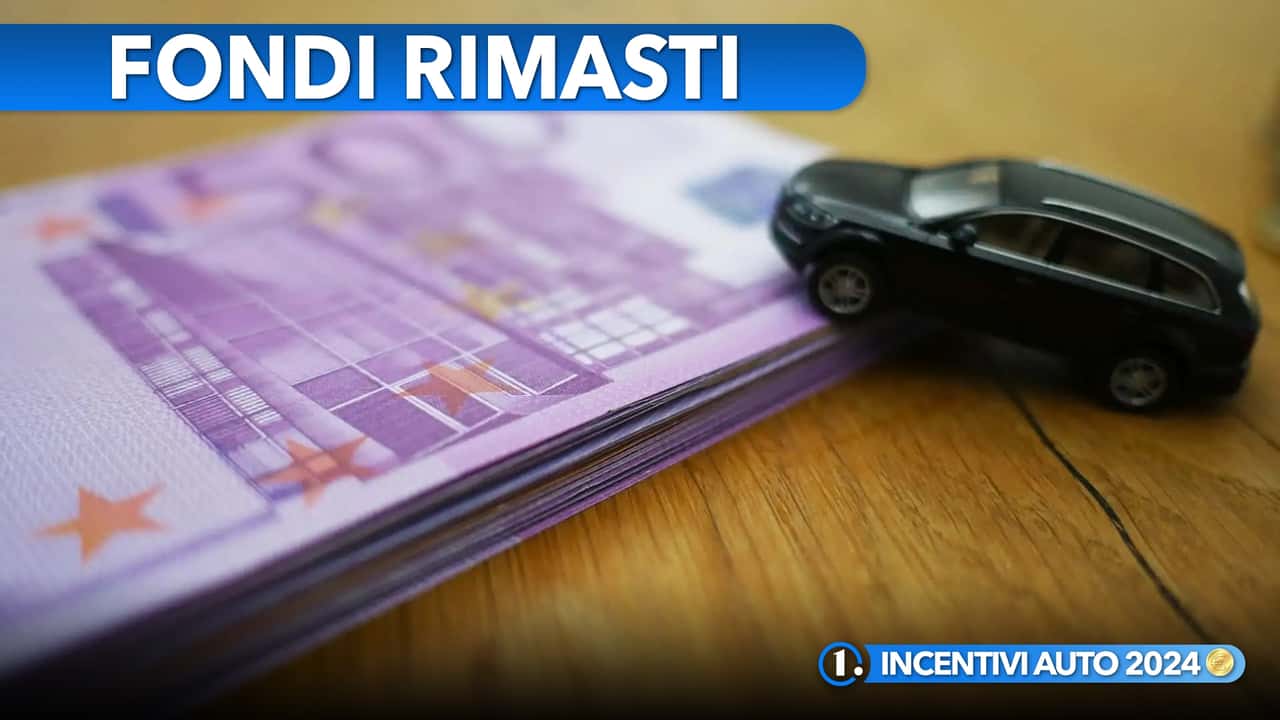 Incentivi auto 2024 fondi rimasti
