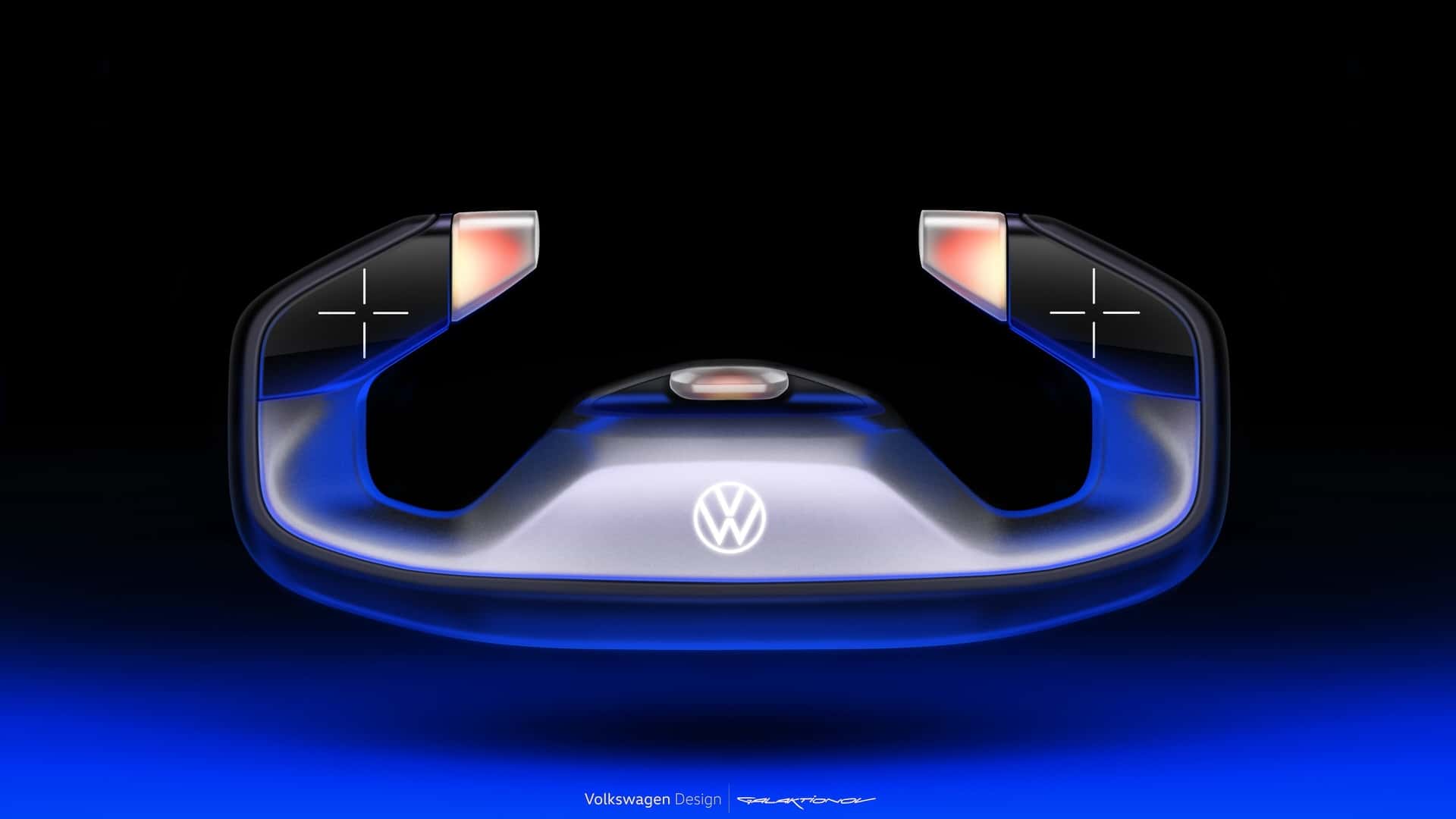 Volkswagen ID. Code Concept Has A GTI Robot Vacuum Cleaner That