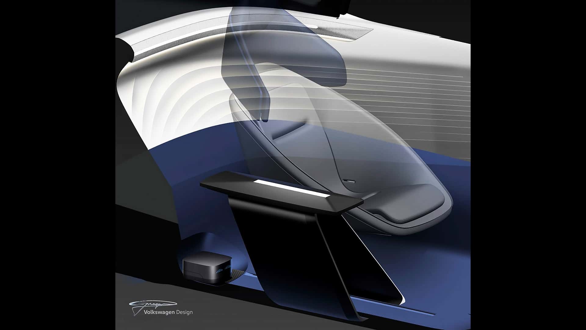 Volkswagen ID. Code Concept Has A GTI Robot Vacuum Cleaner That