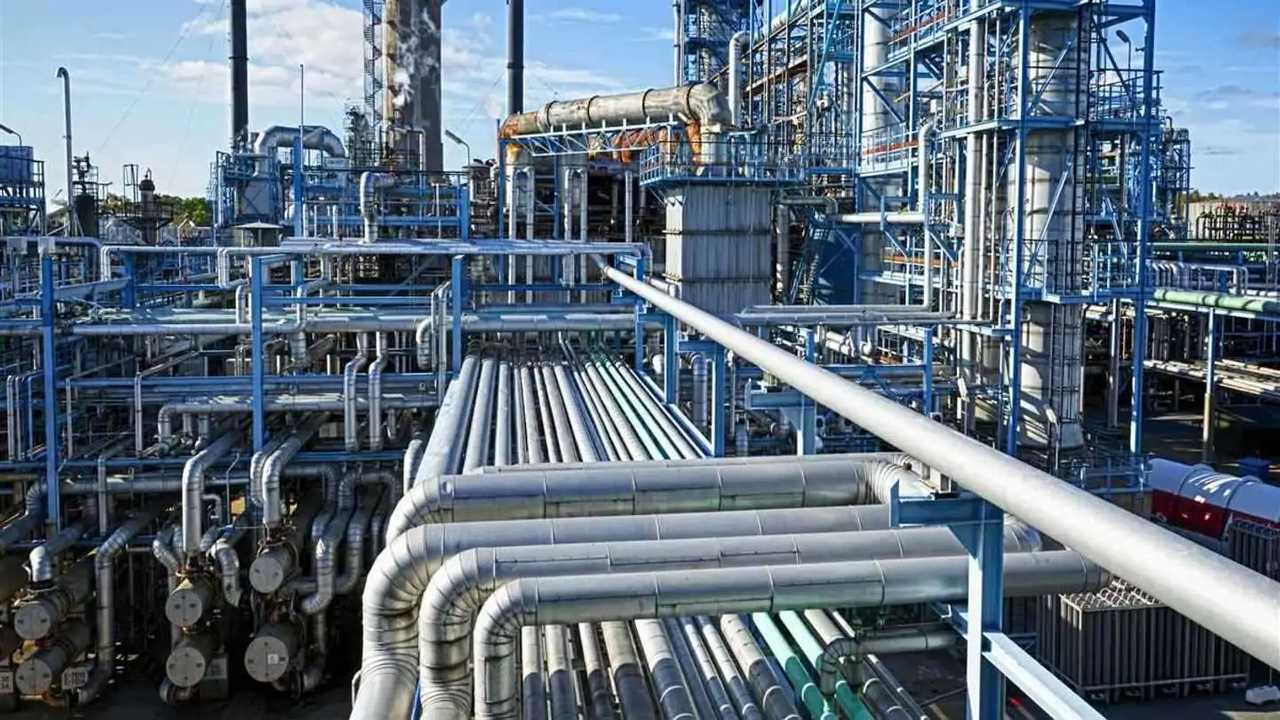Un impianto di produzione di idrogeno