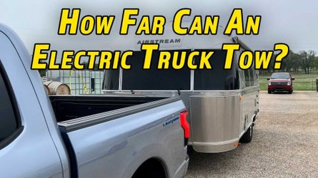 Watch Ford’s F-150 Lightning Tow A Trailer: How Far Can It Go?