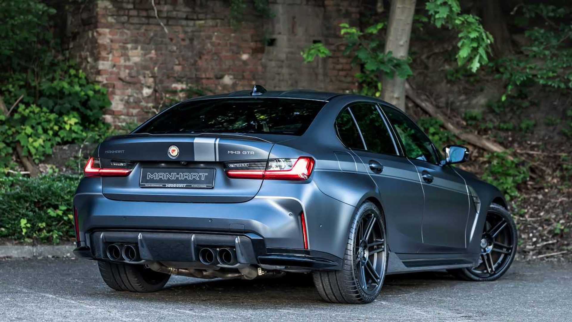 BMW M3 Compétition : 650 ch pour la version préparée par Manhart