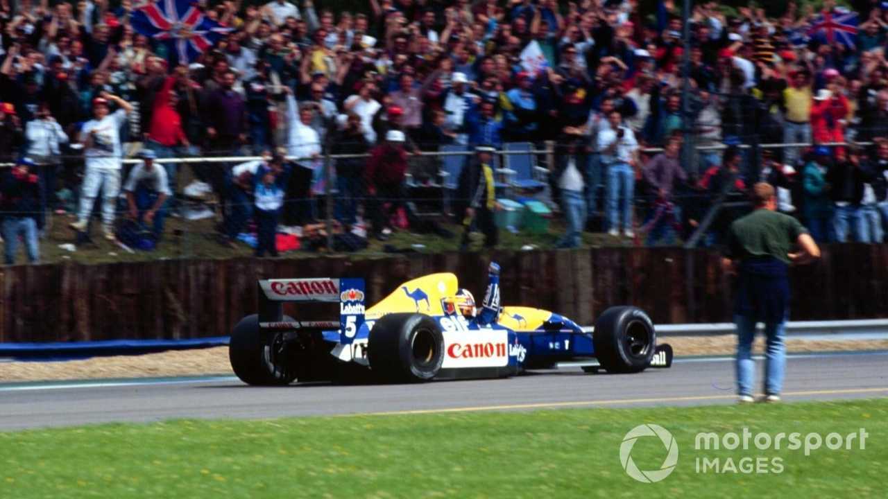 Fans will have the chance to cheer on British F1 hero Nigel Mansell once again