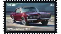 US Postal Service Classic Pony Cars Stamps