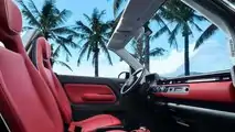 Wuling MiniEV carro eletrico conversivel - interior